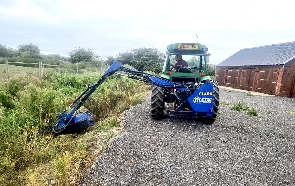 compact tractor work