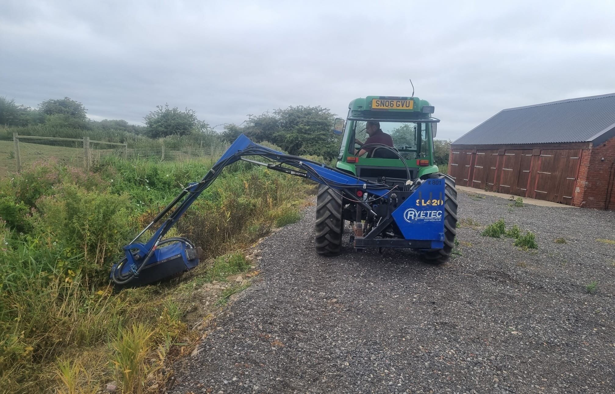 Compact Tractor Work